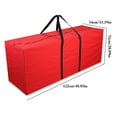 thumbnail image 2 of Coofit Christmas Tree Bag Large Capacity Plastic Xmas Tree Storage Bag Xmas Tree Tote, 2 of 10