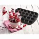 thumbnail image 3 of Non-Stick Premium Coated 24 Mini Muffin Pan, Length 37.5cm x Width 25.5cm, Black, 3 of 5