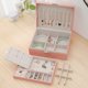thumbnail image 3 of Caja organizadora de joyas con cerradura,Organizador de Joyas de Cuero,Caja de Almacenamiento de Joyería Multifuncional Estuche de Joyería para Anillos, Pendientes, Pulseras, Collares y Reloj etc Zefei Wu 9024735016069, 3 of 5