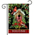 thumbnail image 2 of Briarwood Lane Holiday Birdhouse Garden Flag, 2 of 4