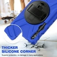 thumbnail image 4 of TECH CIRCLE Heavy Duty Case for Samsung Galaxy Tab S9 FE/S9 11.0 Inch 2023, Military Grade Shockproof Rugged Cover with 360° Rotatable Kickstand/Hand Strap, Shoulder Strap, S Pen Holder Case,Blue, 4 of 10