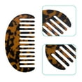 thumbnail image 3 of Unique Bargains 2Pcs Hair Comb Wide Tooth Anti-Static for Thick Curly Hair Deep Brown, 3 of 7
