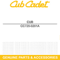 thumbnail image 4 of CUB CADET 720-0201A Chute Crank Knob 1028 1130 1345 524 930 945 Snow Throwers, 4 of 7