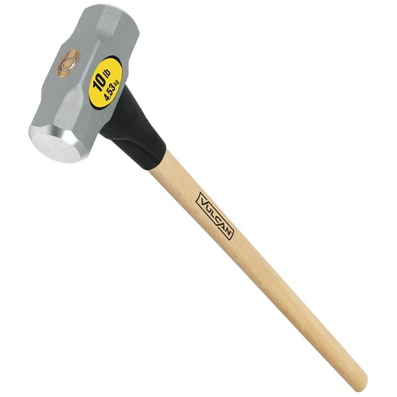 Truper 10 Lb. Double-Faced Sledge Hammer with 36 In. Hickory Handle