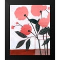 thumbnail image 2 of Popp, Grace 12x14 Black Modern Framed Museum Art Print Titled - Flower Screen I, 2 of 5