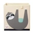 thumbnail image 1 of 3 Sprouts Panier Cube de Rangement Pliable en Tissu pour Jouets Souples pour Enfants, Sloth, 1 of 4