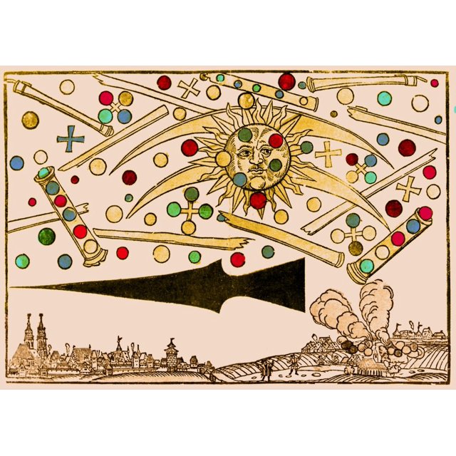 Nuremberg UFO Phenomenon 1561 Poster Print by Science Source (24 x 18)