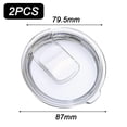 thumbnail image 3 of 2-pack 20 oz Magnetiska Ersättningslock för 20 oz Tumblers, 16 oz Pintglas, 10/24 oz Muggar, 10 oz, 3 of 4