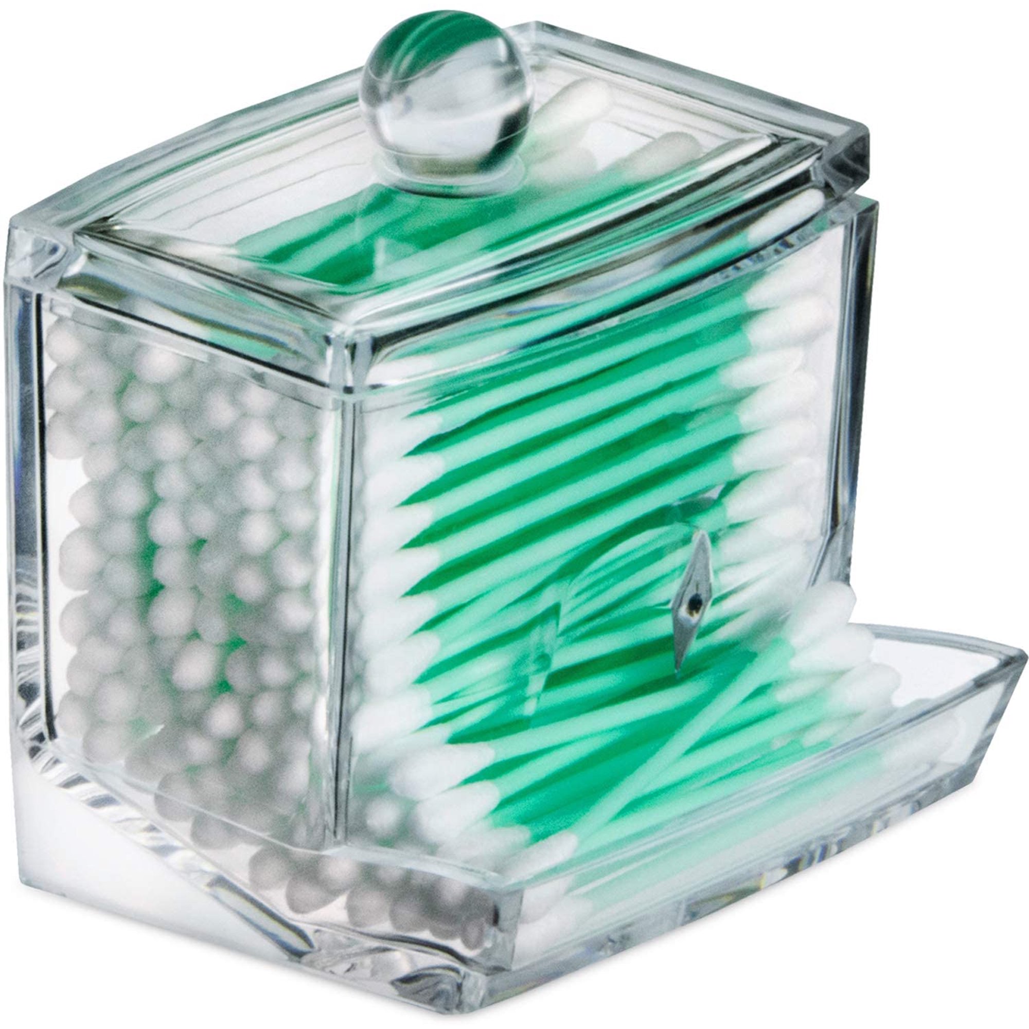 Qtip Holder - Cotton Swab Holder - Cotton Pad Holder ...