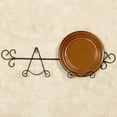 thumbnail image 2 of Galla Horizontal Plate Rack Antique Bronze 2 Plate, 2 of 5