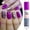 C, variant on Gel Polish Colors,Base Color Gel Polish,Two-Color Nail Polish Set, Quick-Dry No-Bake Glitter and Solid Colors,Fast Coloring and Longlasting Home(A)