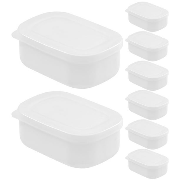 Caja de almacenamiento para 8 alimentos, arroz, yogur y cereales gruesos
