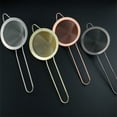 thumbnail image 4 of Stainless Steel Cocktail Strainer Conical Bar Tea Food Fine Mesh Strainer Tool, 4 of 9