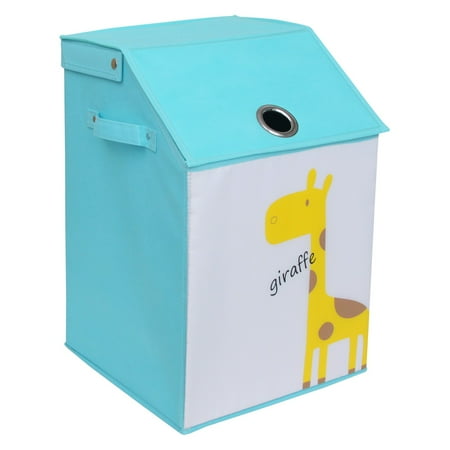 Animal Safari Hamper - Redmon Kids Safari Flip Top Nursery Hamper