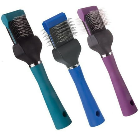UPC: 0721343224525 | Pet Pals TP224 12 13 MGT Slicker Brush Double Flex Extra Firm Blue