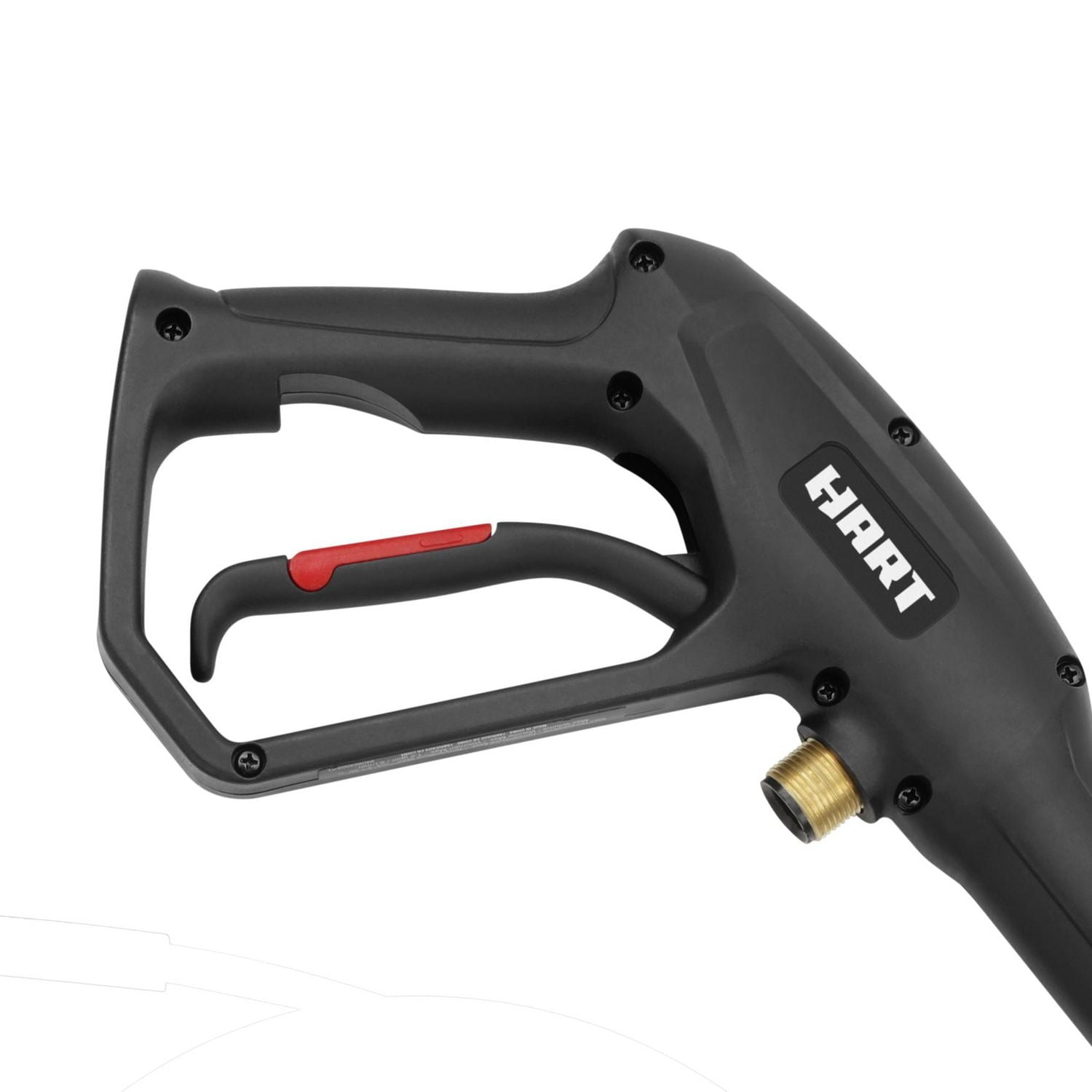 HART 1800 PSI 1.2 GPM Electric Pressure Washer, 13-amp motor generates