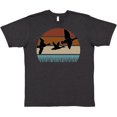 thumbnail image 3 of Inktastic Duck Hunting Retro Sunset Hunter T-Shirt, 3 of 5