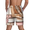 thumbnail image 2 of Lsque Mens Swim Trunks Stylish High Heels On Books Pattern - Bathing Suit Compression Liner - Beach Swim Shorts Swimwear - (S-3XL) - Stretch Quick Dry -Small, 2 of 9