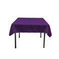thumbnail image 1 of TCpop58x58-PurpleP23 Polyester Poplin Square Tablecloth, Purple - 58 x 58 in., 1 of 1