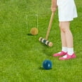 thumbnail image 6 of GSE Games & Sports Expert 6-Player Outdoor Yard Croquet Game Set with Wooden Mallets and Mutli-Color Croquet Ball. Great for Adults/Kids Family Gathering, Family Reunions, Party Game (Classic Set), 6 of 8