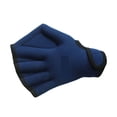 thumbnail image 4 of Gants de Natation Sans Doigts en Toile Accessoires de Plongée Paddles Résistantes à l'Eau, Unisexe, 4 of 6