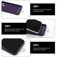 thumbnail image 4 of 6pcs Phone Tether Tab, Transparent Crossbody Phone Strap Tether Tab Heavy Duty Multifuctional Phone Lanyard Patch Pad, 4 of 5