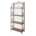 thumbnail image 1 of Deco 79 69872 Metal Wood Baker Rack, 27 by 68-Inch,Brown, 1 of 1