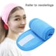 thumbnail image 1 of SPA Diadema Facial Antideslizante Estiramiento Sudor Cabeza Suave Paño de Toal de Felpa para Baño de Piel Yoga Azul Baoblaze diademas faciales, 1 of 8