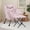 Pink, variant on SAETSFEG Lazy Chair with Ottoman, Comfy Accent Lounge Chair with Side Pocket, Modern Reading Armchair with Footrest, Upholstered Sofa Chair for Small Spaces, Bedroom, Living Room, Dorm, Pink