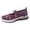 Purple, variant on Wdgfv Walking Shoes for Women, Woven Orthopedic Breathable Soft Sneaker Non- Arch Support Anti-Skid On Wide & Bulky Sports Shoes
