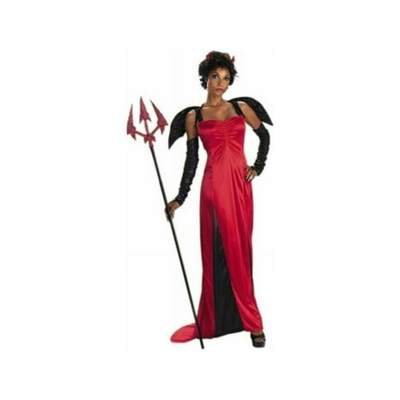 Womens Desirable Devil Sexy Costume Dress Wings Halloween Costume Large (12-14)