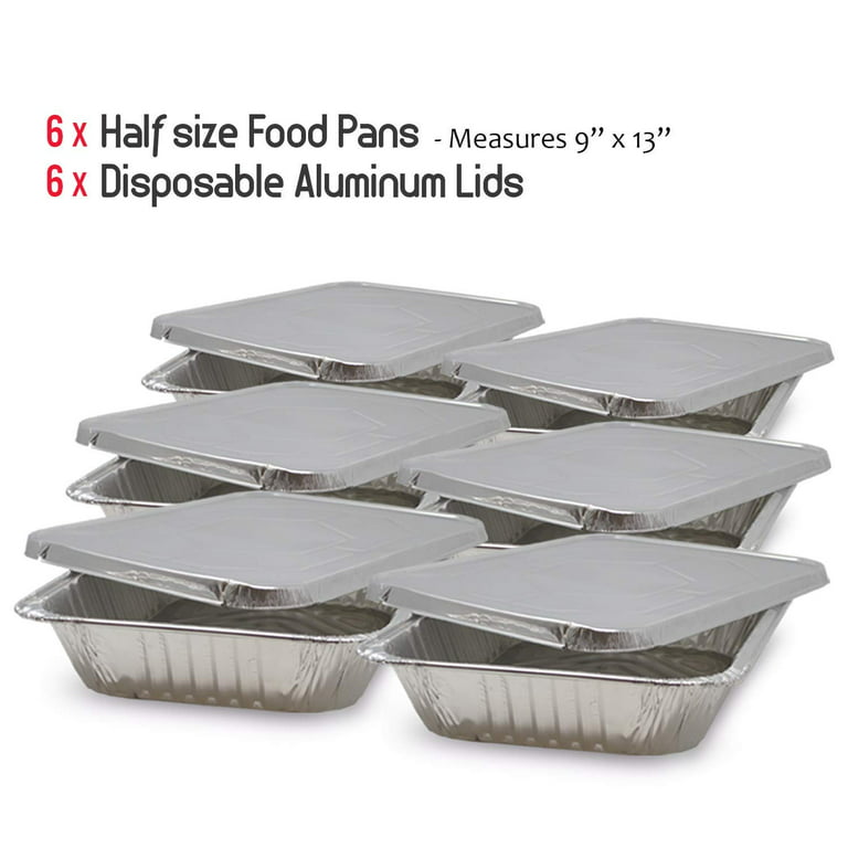Full Size Disposable Foil Pan Holder, Aluminum Pan Buffet Server, Tray  Holder Display, Catering, Weddings, Farmhouse Kitchen Decor, Parties 