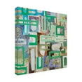 thumbnail image 4 of Canvas Wall Art - Coco Good 'Yucatan Mayan Village I' Wall Art for Living Room, Bedroom, or Office Décor by Trademark Fine Art - 35 x 35 Inches, 4 of 4
