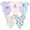 Beige / pink / turquoise / purple, variant on Disney Lion King Simba Nala Newborn Baby Girls 5 Pack Bodysuits Newborn to Infant