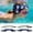 Navy, variant on Waterproof Swimming Headband, Adjustable Ear Covers Non-, Sweat-Absorbing Sports Headwear for Swimming Running Skiing, 4-Pack