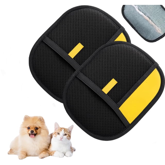 Guantes depiladores para mascotas KLIFE Magic Brush para perros y gatos
