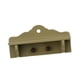 thumbnail image 5 of Mini perchero de madera para ropa, modelo de simulación de muebles, juguetes para jugar a la imaginación verde, 5 of 7