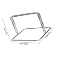 thumbnail image 2 of NUOLUX 4Ud Soporte Divisor De Acero Inoxidable Plata Para Escritorios, 2 of 8