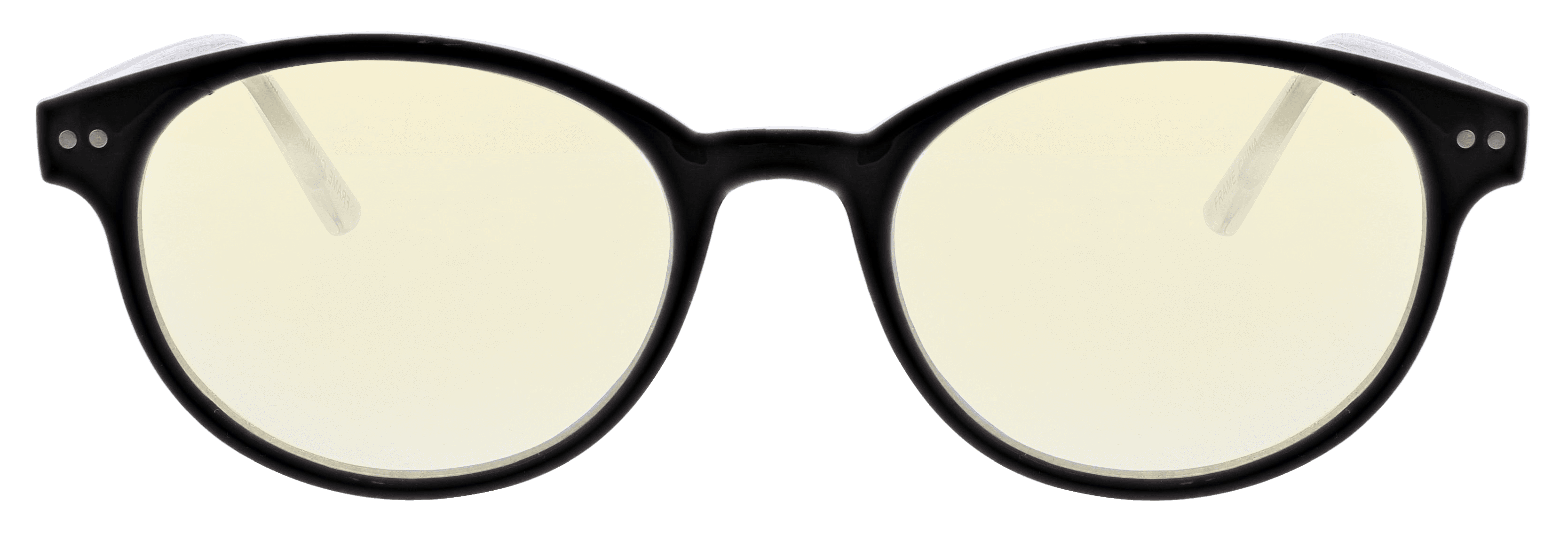 Flower Eyewear Handmade BlueLight Blocking Computer Glasses, Black