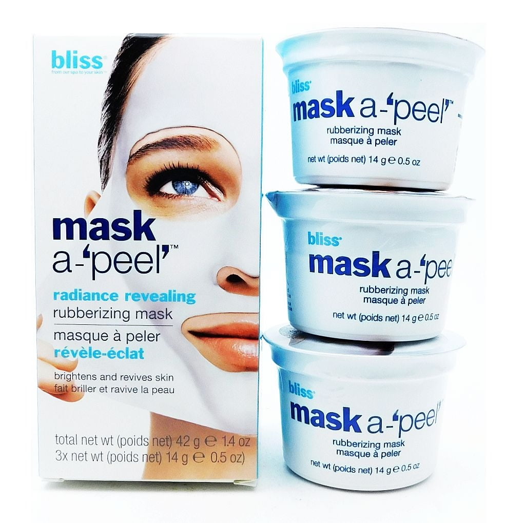 Bliss bliss Face Mask A'Peel' Radiance Revealing Rubberizing Face