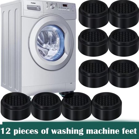 4/8/12 Pcs Anti-Vibration Feet Pads Washing Machine Rubber Mat Anti-Vibration Pad Dryer Refrigerator Base Fixed Non-Slip Pad