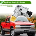 thumbnail image 2 of Conjunto de Cilindro de Bloqueo de Encendido Unique Bargains para Chevrolet Silverado 1500 03-06 No.88965342, 2 of 7