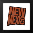 thumbnail image 2 of New Mexico 12x12 Black Modern Framed Museum Art Print Titled - Art Licensing Studio, 2 of 5