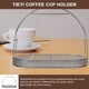 thumbnail image 3 of Soporte de hierro forjado para tazas de café, juego de té, organizador de platos y escurridor, 3 of 5