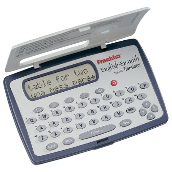 Franklin TES-118 Traducteur Anglais/espagnol