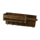 thumbnail image 5 of Soporte de pared para llaves, estante para llaves, ideal para la entrada de la sala de estar o el baño. Marrón, 5 of 9