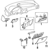 Genuine OE Kia Glove Box Assembly - 0K08B-64030G