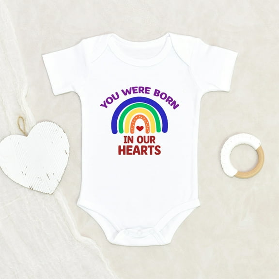 Newbabywishes - You're Inside Our Hearts Baby Clothes for Boys and Girls - Cute Baby Clothing