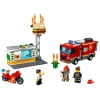 thumbnail image 3 of LEGO City Fire Burger Bar Fire Rescue 60214 Fire Truck Toy, 3 of 8