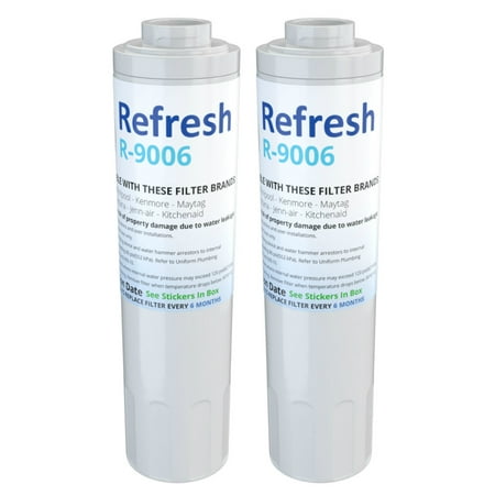 

Replacement For Whirlpool GI0FSAXVY012 Refrigerator Water Filter - by Refresh (2 Pack)